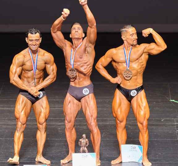 Salvadoreños lograron podio en el IFBBGrand Prix Miami 2022