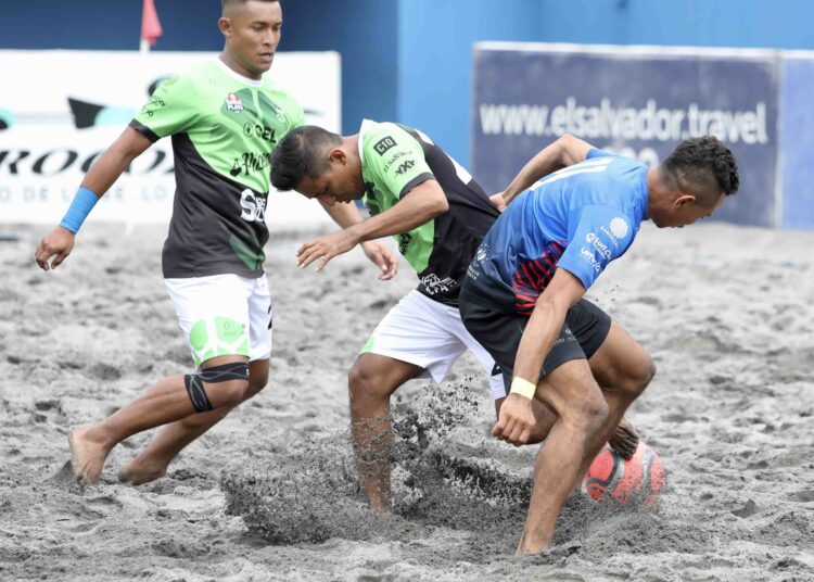 Final ahuachapaneca en la liga de fútbol playa