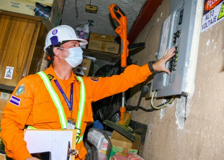 Cuerpo de Bomberos ejecutó inspecciones preventivas contra incendios en restaurantes de los Planes de Renderos