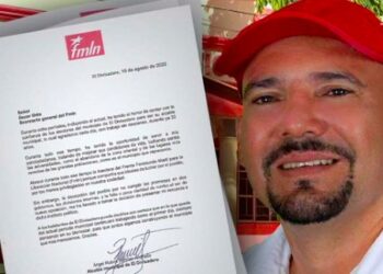 Alcalde de El Divisadero en Morazán presentó su renuncia al partido FMLN