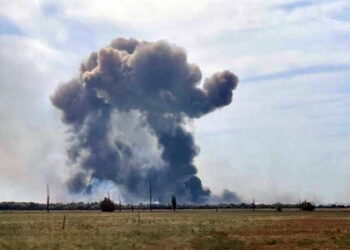 Un comando ucraniano destruyó otro depósito de municiones en una base rusa de Crimea