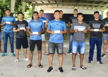 Los seleccionados de fútbol playa ya recibieron sus estímulos deportivos de parte del INDES