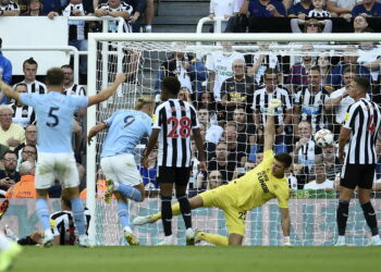 El Manchester City empató 3-3 con el Newcastle por la Premier League