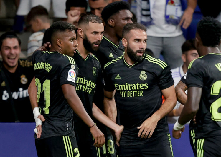 Doblete de Karim Benzema en el triunfo 3-1 de Real Madrid frente a Espanyol