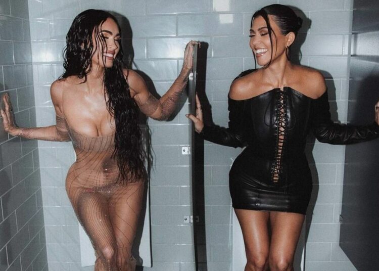 Megan Fox y Kourtney Kardashian «listas para OnlyFans» con acalorada sesión en lencería