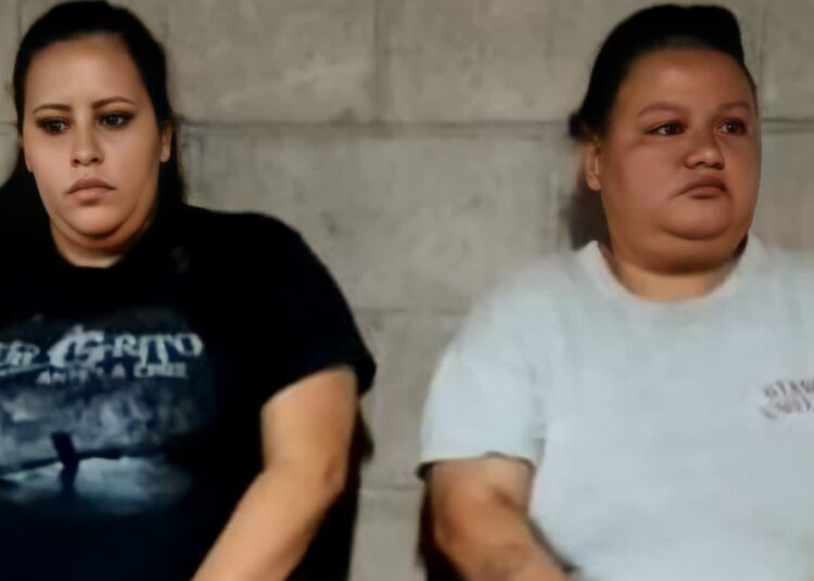 Capturan a dos pandilleras que intimidaban a pobladores de Santa Tecla