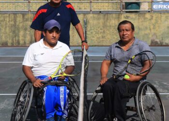 Los paratletas salvadoreños Pedro y Luis Pérez listos para competir en Torneo Centroamericano de Tenis en silla de ruedas