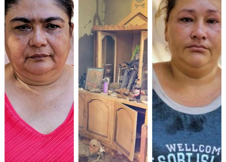 Capturan a dos mujeres que escondían armas en fachada de iglesia donde practicaban santeria