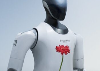 (VIDEO) Xiaomi presenta el CyberOne, un robot humanoide bípedo capaz de reconocer emociones humanas