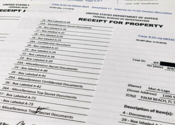 EEUU terminó la revisión de los documentos obtenidos en la residencia de Mar-a-Lago del ex presidente Donald Trump