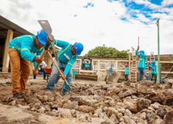 DOM inicia construcción de importantes proyectos en Tecapán, Usulután