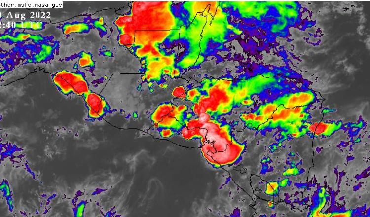 Municipio de San Salvador en alerta naranja por lluvias