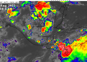 El Observatorio de Medio Ambiente reporta el ingreso de fuertes tormentas en el oriente del país