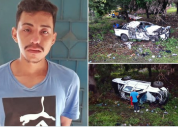 Conductor ebrio lesionó a sus acompañantes, destruyó su carro y terminó en la cárcel