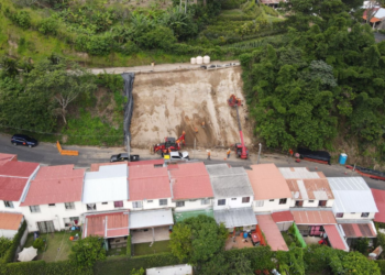 MOP concluirá en octubre el talud en Quintas Doradas, Panchimalco