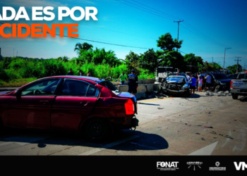 Gobierno mantiene campaña de concientización vial «Nada es por accidente»