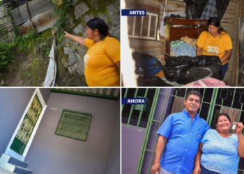 Otra familia es beneficiada con casa propia gracias al programa «Reasentamiento»