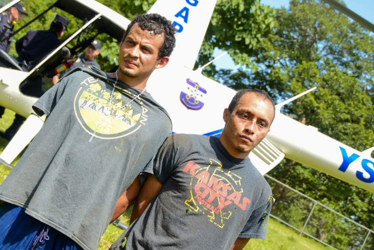 Dos pandilleros muertos y tres capturados por la PNC durante enfrentamiento en San José Villanueva