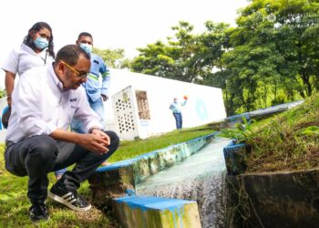 ANDA inspecciona planta de tratamiento de aguas residuales y de agua potable en Cuscatancingo