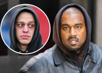 El acoso en línea de Kanye West envió a Pete Davidson a terapia por su relación con Kim Kardashian