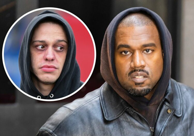 El acoso en línea de Kanye West envió a Pete Davidson a terapia por su relación con Kim Kardashian