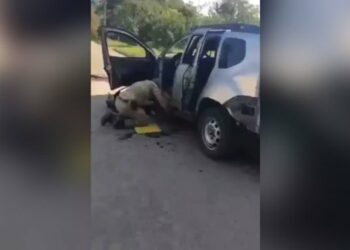 (VIDEO) Un jefe prorruso en Zaporizhzhia, Ucrania murió al estallar un explosivo en su automóvil
