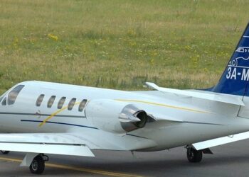 Un avión privado procedente de España se estrelló en el mar Báltico