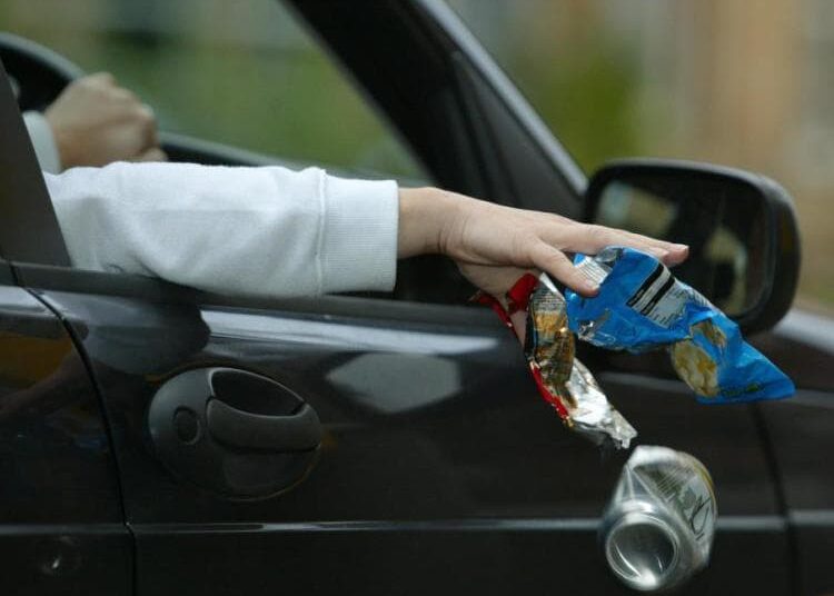 Arrojar basura en la calle podría ser sancionado económicamente o con trabajo de utilidad pública