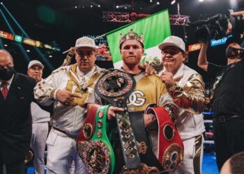 Cuáles son los cinturones que se disputan en la tercera batalla Canelo vs Golovkin