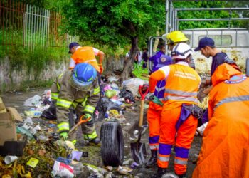Gobierno ejecuta Operación Municipios Limpios para evitar focos de infección e inundaciones por lluvias