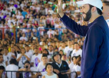 Población salvadoreña avala candidatura a la reelección del Presidente Nayib Bukele