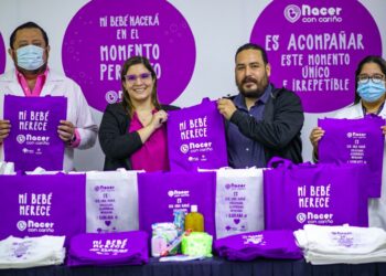 La Lotería entregó donativo de kits que contribuyen a la implementación de la Ley Nacer con Cariño
