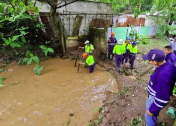 Alcaldía de San Salvador realiza obras de mitigación en zonas afectadas por lluvias