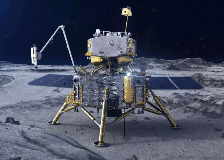 Científicos chinos hallan alto contenido de agua en muestras de regolito lunar