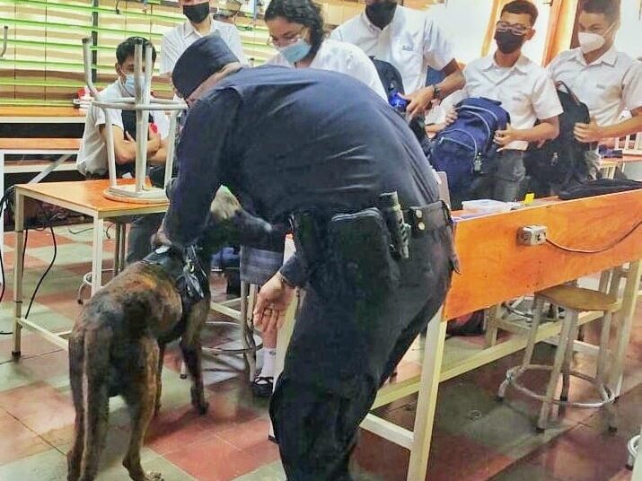 PNC desarrolló charla sobre prevención de drogas a estudiantes del Instituto Emiliani