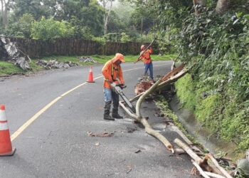 FOVIAL reporta 307 emergencias atendidas en red vial a causa de lluvias durante septiembre