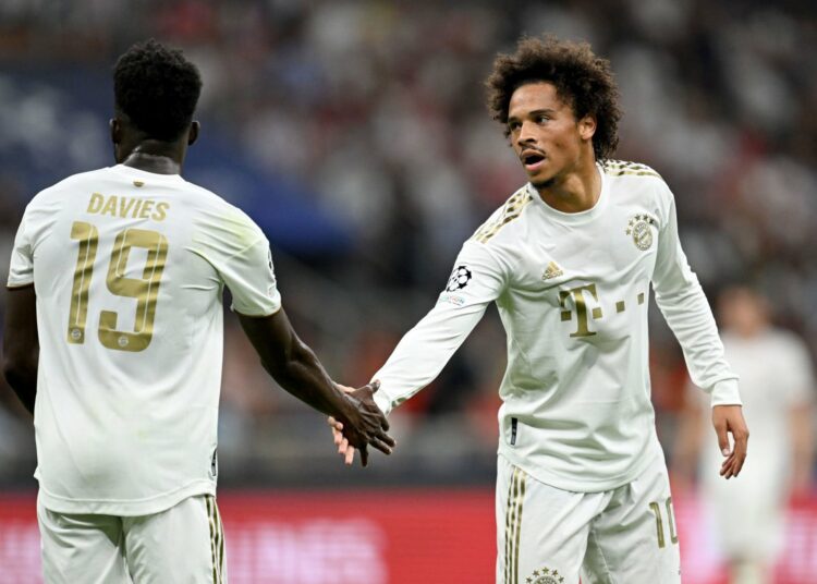 El Bayern liderado por Sané gana 2-0 en su visita al Inter