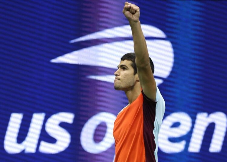 Alcaraz brilló en su épica victoria ante Sinner en el US Open