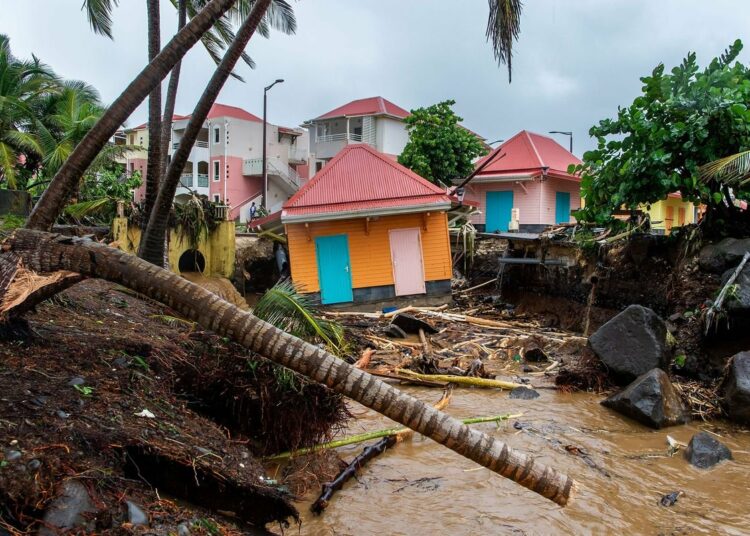 Inundaciones catastróficas causadas por el huracán Fiona en Puerto Rico