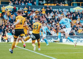 Manchester City toma la punta provisional en la Premier tras goleada ante Wolves y otro tanto más del “Monstruo” Haaland