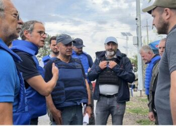 Inspectores de OIEA llegaron a la central nuclear ucraniana de Zaporiyia