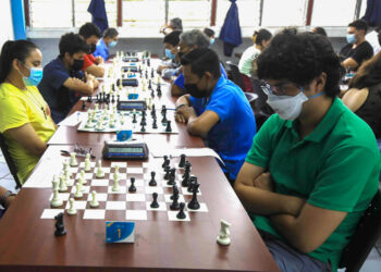 Carlo Cisneros lidera la tercera categoría de ajedrez