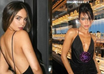 Cuánto cuesta el sofisticado vestido con el que Belinda y Dua Lipa incendiaron las redes sociales