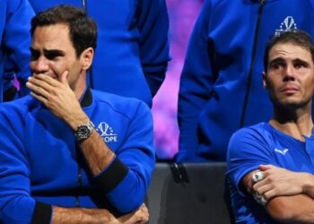 Rafa Nadal: «Cuando Roger Federer se va, una parte de mi vida también se va»