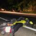 Fuerte choque entre dos motocicletas es reportado durante la noche