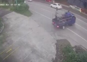 Difunden video del accidente en la carretera Los Chorros que el miércoles dejó un muerto