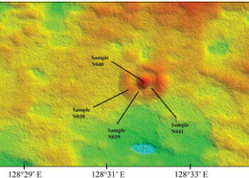 Descubren en Australia una estructura «oculta» en forma de anillo de hace 14 millones de años