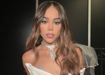 Danna Paola sorprendió a sus seguidores por foto junto a Kim Kardashian