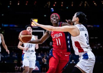 La selección femenina de baloncesto de Estados Unidos le marcó 145 puntos a Corea del Sur y estableció un nuevo récord en el Mundial