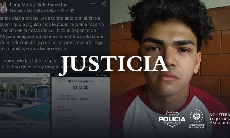 Joven estafador que ofrecía ranchos en la playa continuará preso